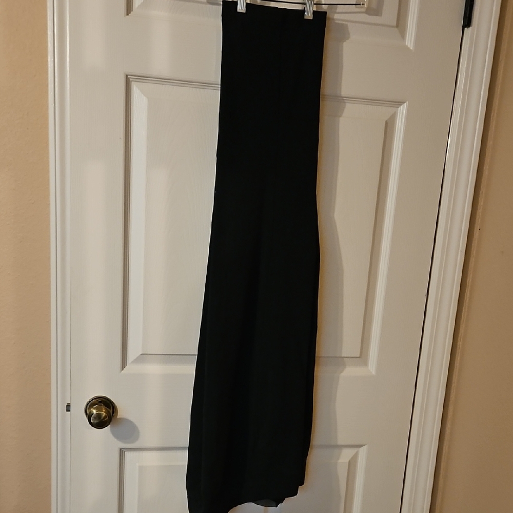 Slimsation By Multiples Black High-Rise Pull On Trousers
